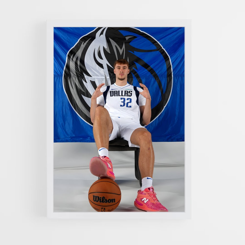 Poster Slam Dunk Spirit – affiche Basketball (vue 3)